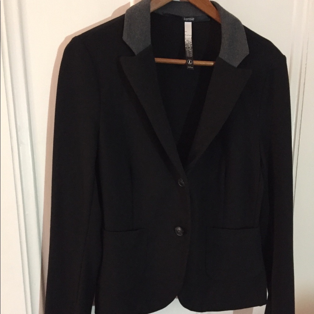 Black and Gray Kensie blazer size L